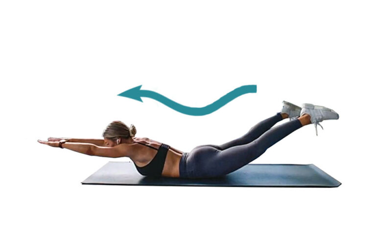 Superman exercise